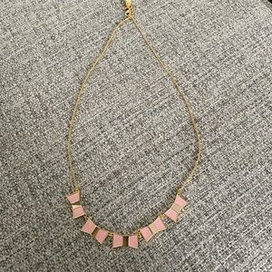 NWOT kate spade pink bow necklace